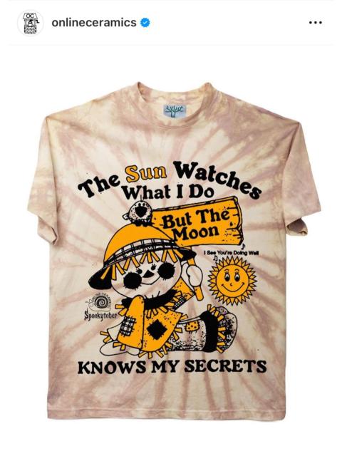 Other Designers Online Ceramics - AUTUMN 2022 LiTTLE SCARECROW TiE DYE BROWN ÉCRU HALLOWEEN