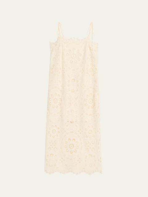 Zimmermann Rhiannon Embroidered Dress