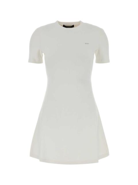 GUCCI Gucci Women White Knit Mini Dress
