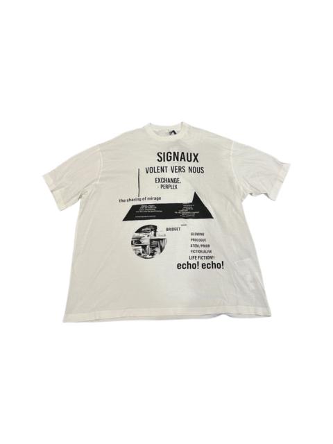 Raf Simons Signaux Peter de Potter tee