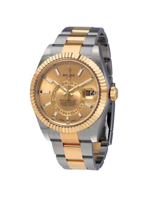 ROLEX Rolex Oyster Perpetual Sky-Dweller Champagne Dial Automatic Men's Watch 326933CSO