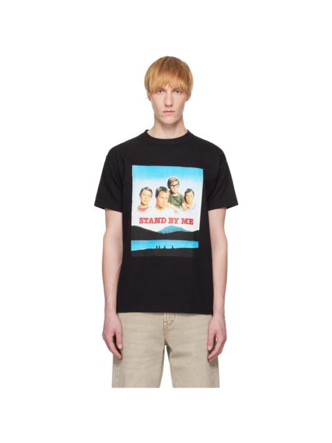 WACKO MARIA Black 'Stand By Me' Crew Neck T-shirt