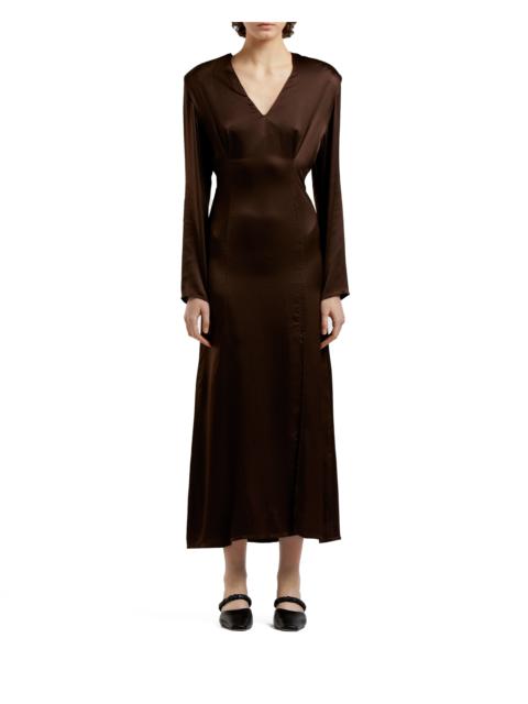 Elleme Evening Dress Brown