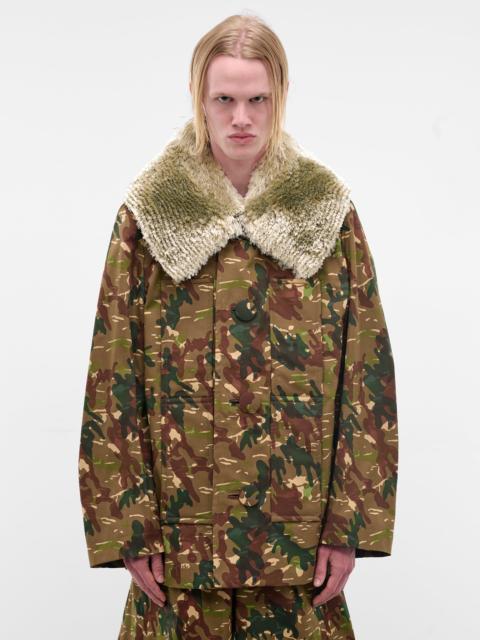 Walter Van Beirendonck Devil Caban Camo Jacket