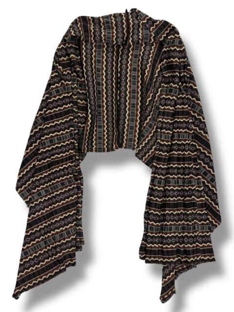 Pleats Please Issey Miyake Pleats Please Issey Miyake FW21 Geometric Pleated Cape Top