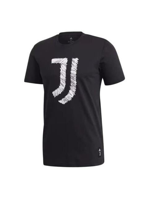 adidas adidas Juventus DNA Graphic Tee 'Core Black White' FR4223