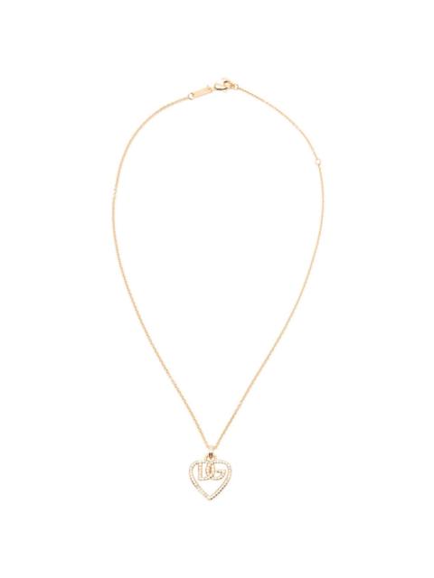 Dolce & Gabbana Dolce & Gabbana Women Heart And Logo Necklace