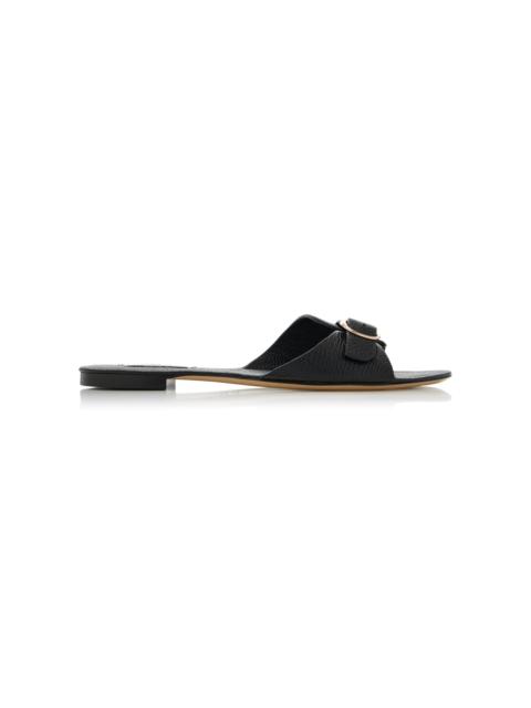 GABRIELA HEARST Briar Leather Slide Sandals black