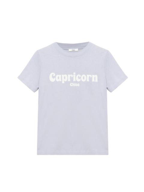 Chloé BABY FIT CAPRICORN T-SHIRT IN COTTON JERSEY