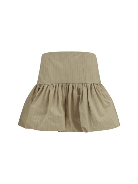 GANNI Ganni Women Ruffled Mini Skirt