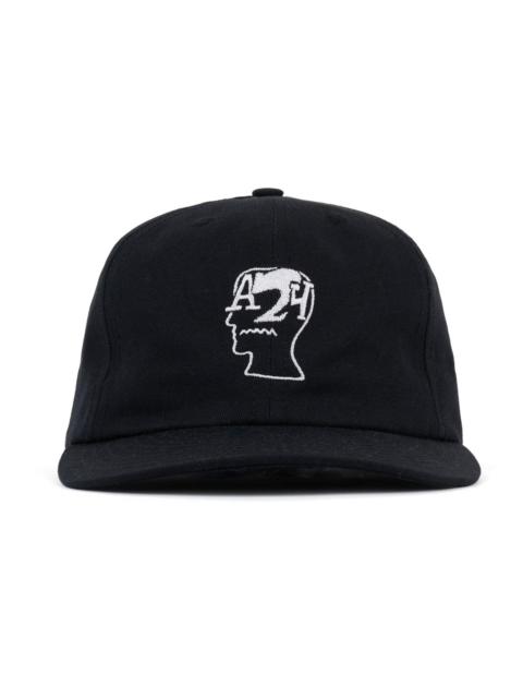 BRAIN DEAD Brain Dead x A24 6 Panel Hat - Black