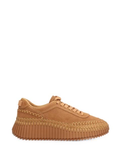 Chloé Nama Sneaker in Light Camel