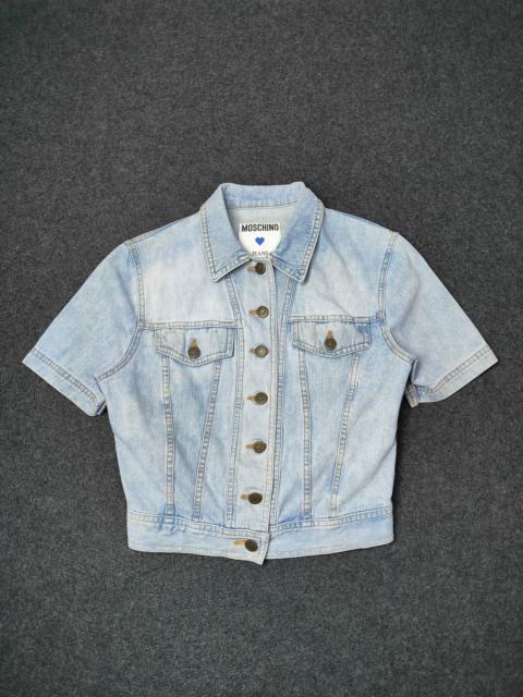 Moschino Vintage Moschino Jeans 1990's Denim Jacket