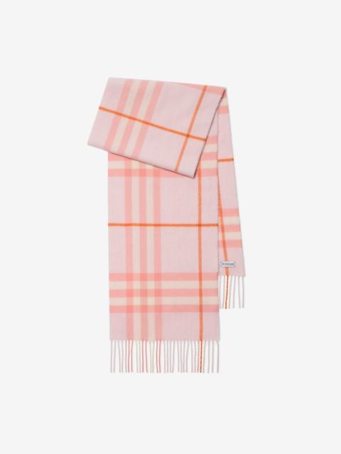 Burberry Check Cashmere Scarf