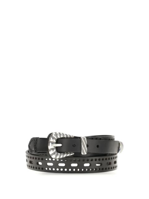 Etro Etro Women Belt Perforated Leather