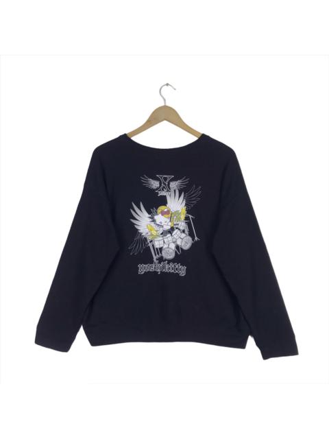 Other Designers Movie - Vintage Yoshikitty X Japan Sweatshirt Crwwneck