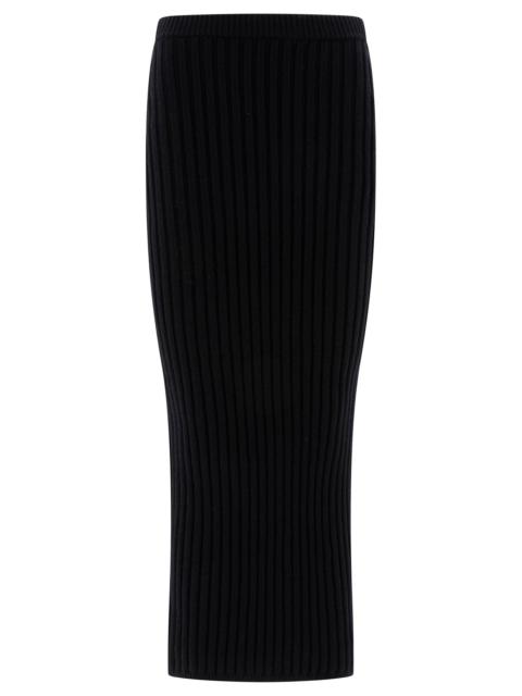 Max Mara Wool And Cashmere Knit Skirt