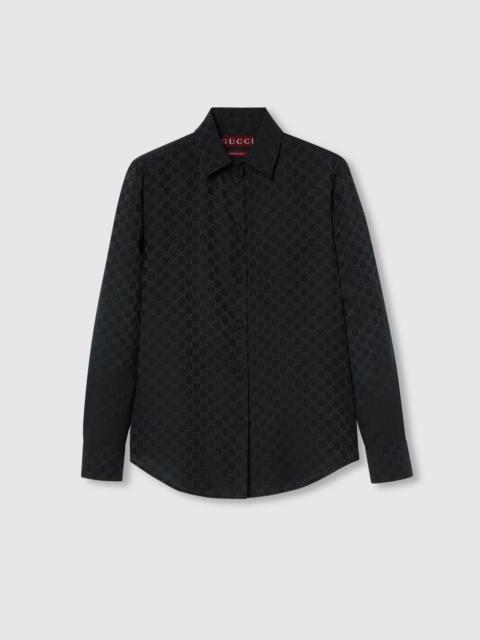GUCCI GG crêpe silk shirt