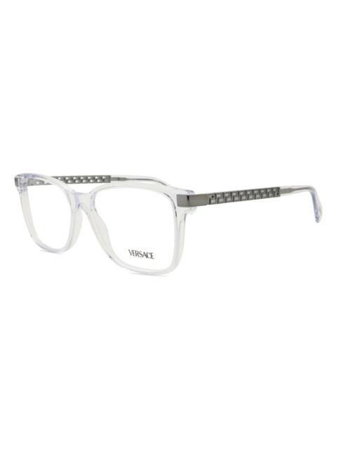 VERSACE Versace Demo Square Men's Eyeglasses VE3340U 148 57