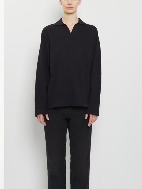 The Row Niosa Cotton Linen Top