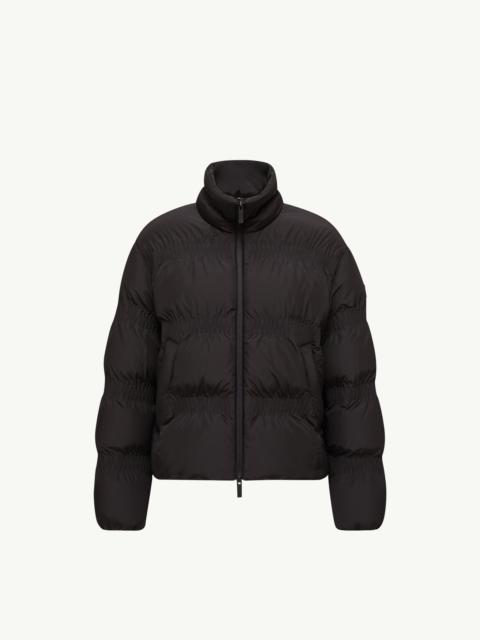 Moncler Ravignan Gather-Quilted Short Down Jacket