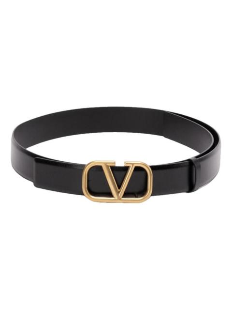 Valentino VLogo leather belt