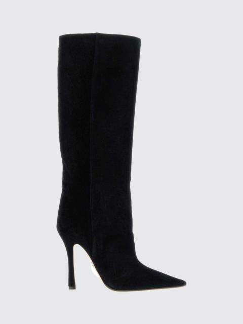 GUCCI Gucci Women Naomi Suede Knee-High Boots Gucci With Stiletto Heel