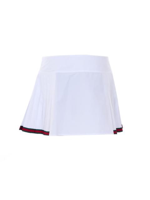 GUCCI Gucci Women Mini Web Detail Skirt