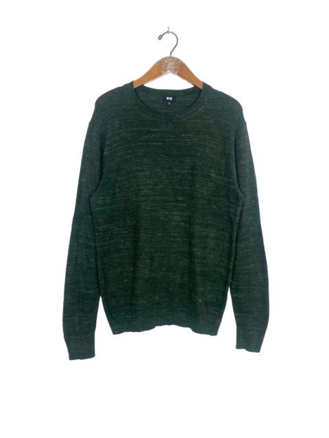 Other Designers Rare‼️ Uniqlo Green Plain Sweatshirt