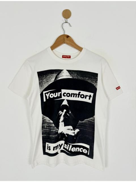 Other Designers Barbara Kruger Your Comfort is My Silence shirt