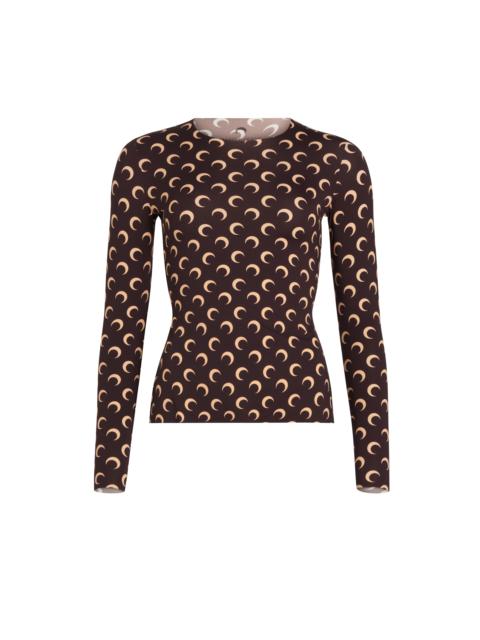Marine Serre Second Skin Moon Top