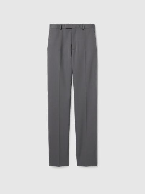 GUCCI Heavy wool satin pant
