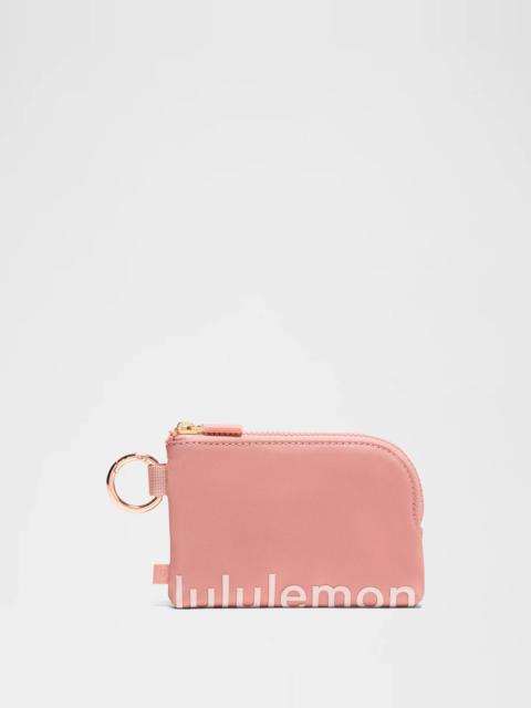 lululemon Clippable Card Pouch