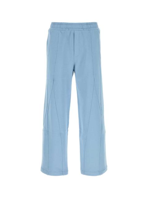 Dolce & Gabbana Dolce & Gabbana Men Light Blue Cotton Joggers