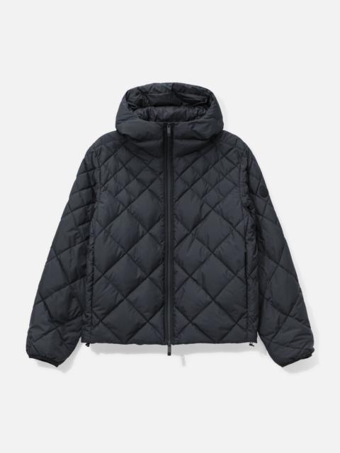 Moncler MERAK GEOMETRIC-QUILTED HOODED SHORT DOWN JACKET