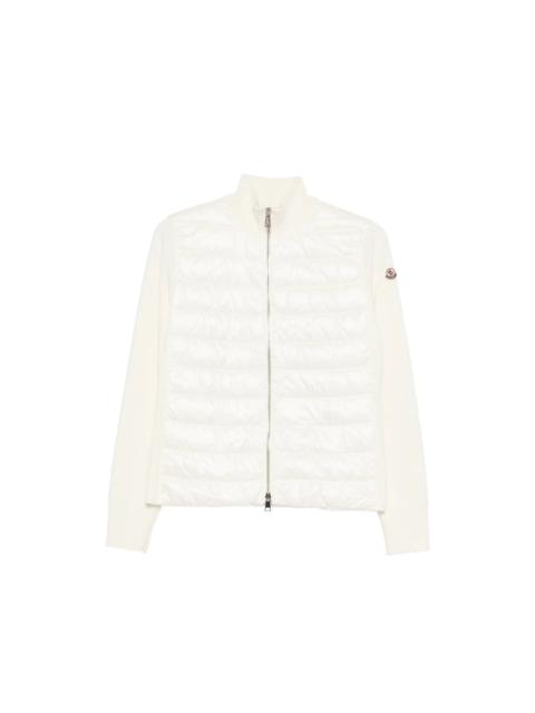 Moncler Moncler White Jackets - Bomber Jackets Women
