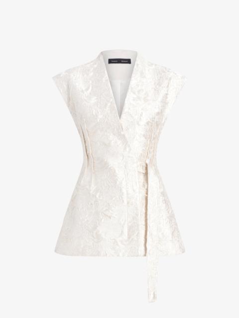 Proenza Schouler Cindle Gillet in Chrysanthemum Float Jacquard
