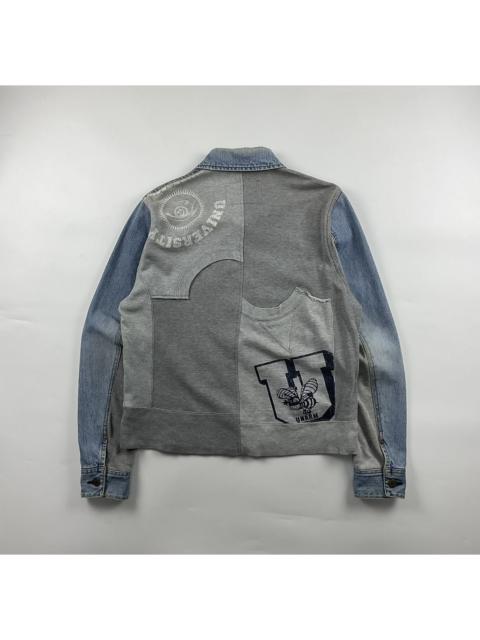 UNDERCOVER Undercover A/W'03 Paper Doll Hybrid Denim Jacket