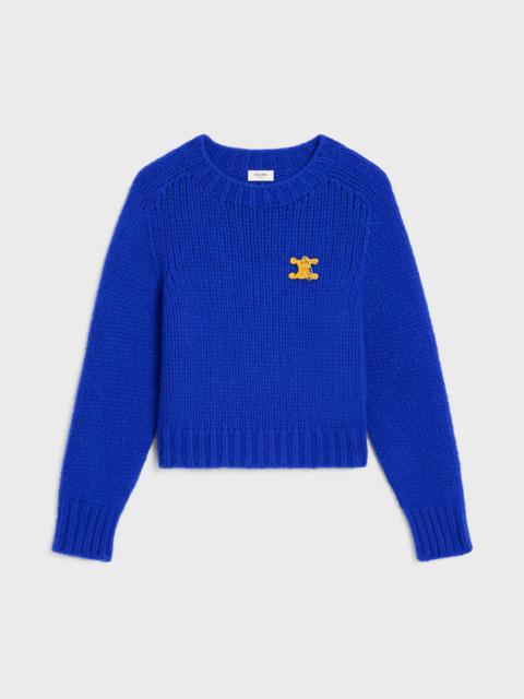 CELINE crewneck sweater IN cashmere and silk