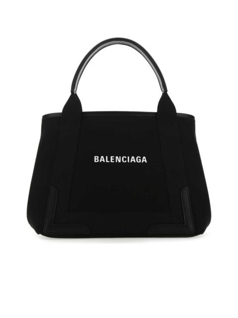 BALENCIAGA Small Cabas Navy Handbag
