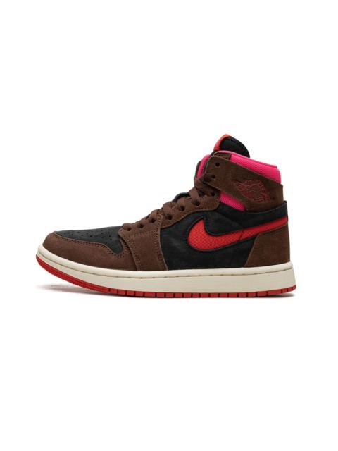 Jordan AIR JORDAN 1 ZOOM AIR CMFT MNS WMNS "Cacao Wow/Picante Red/Black/Hyper Pink"