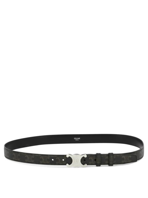 CELINE Celine Triomphe Belt Black Men
