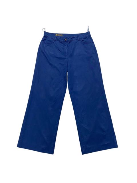 Loro Piana Loro Piana Navy Wide Leg Trouser