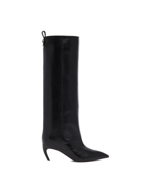THE ATTICO Black Lea Boots