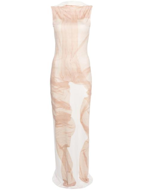 Acne Studios mock-neck maxi dress