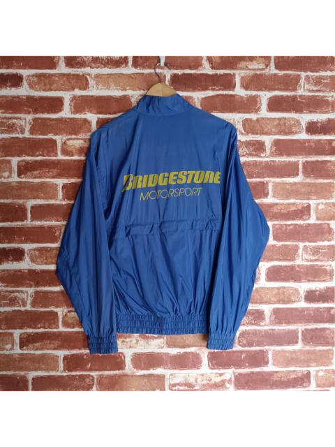 Other Designers Vintage BRIDGESTONE Motorsport Windbreaker Hoodie Jacket