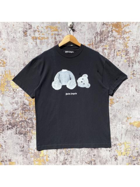 Palm Angels Palm Angels Ice Bear Tee Palm Angels Streetwear Distressed