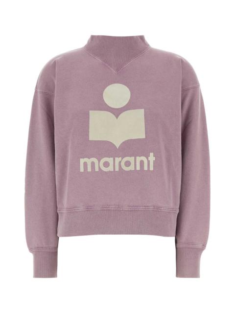Isabel Marant Étoile Isabel Marant Etoile Women Lilac Cotton Blend Moby Sweatshirt