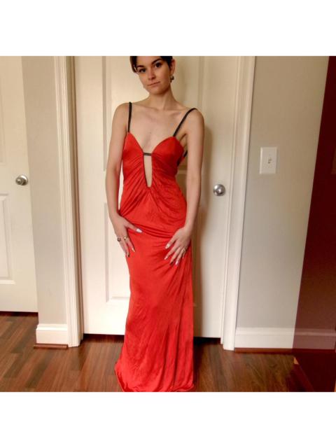 Other Designers Women's Orange Dress