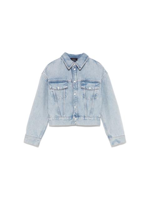 WARDROBE.NYC cropped denim jacket